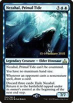 Magic the Gathering Card - Nezahal, Primal Tide - MTG Circle