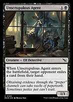 Magic the Gathering Card - Unscrupulous Agent - MTG Circle