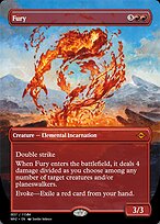 Magic the Gathering Card - Fury - MTG Circle