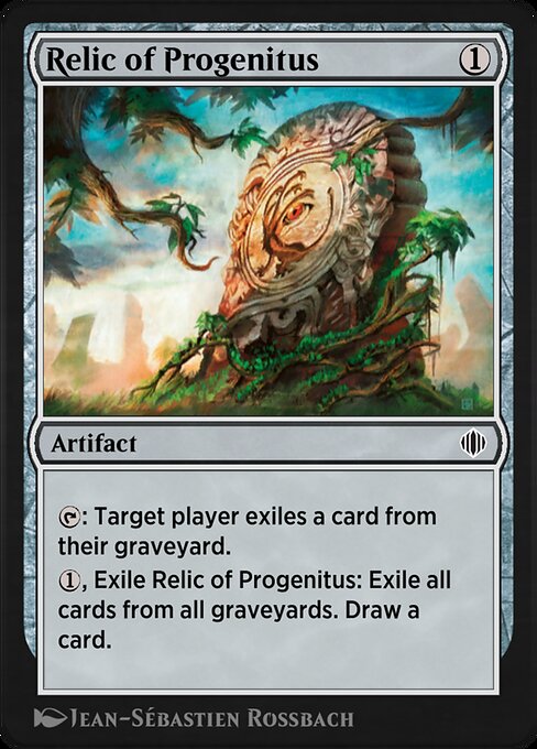 Magic the Gathering Card - Relic of Progenitus - MTG Circle