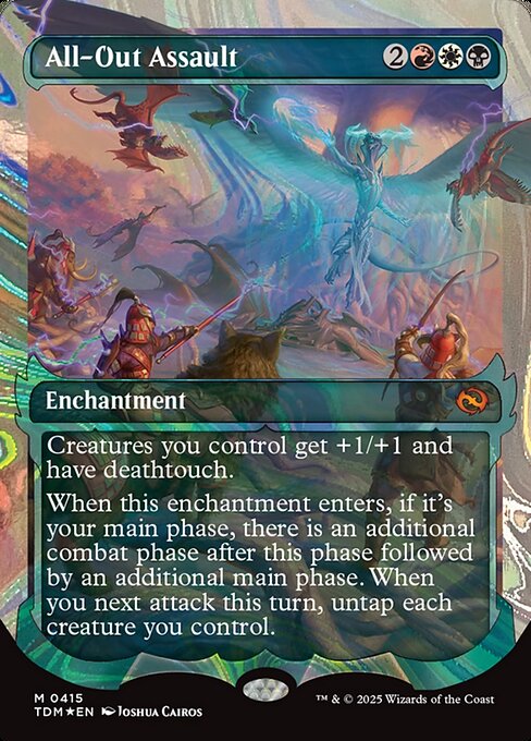 Magic the Gathering Card - All-Out Assault - MTG Circle