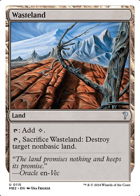 Magic the Gathering Card - Wasteland - MTG Circle