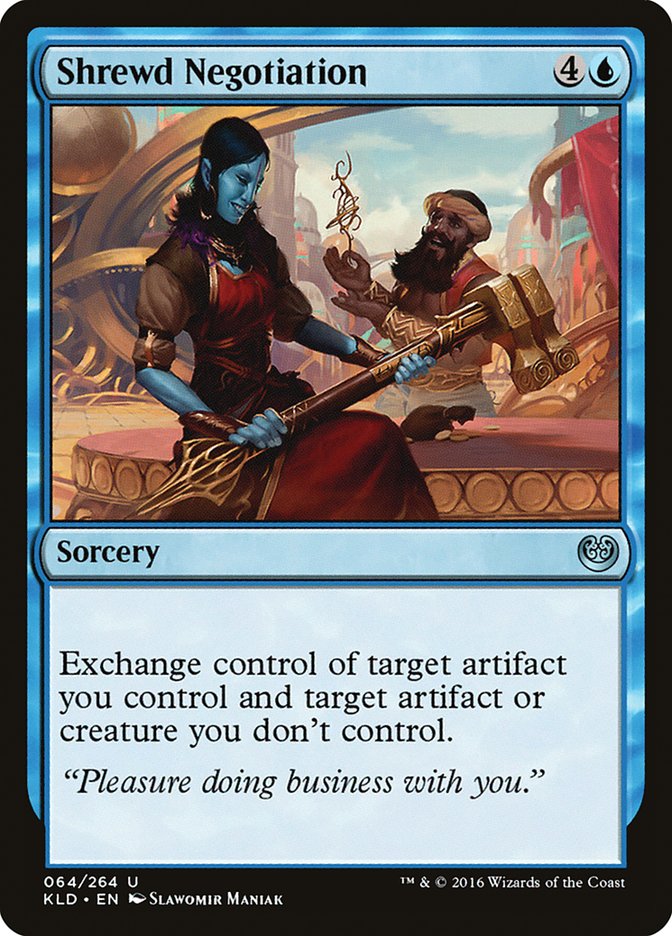 Magic the Gathering Card - Shrewd Negotiation - MTG Circle