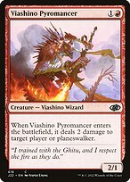 Magic the Gathering Card - Viashino Pyromancer - MTG Circle