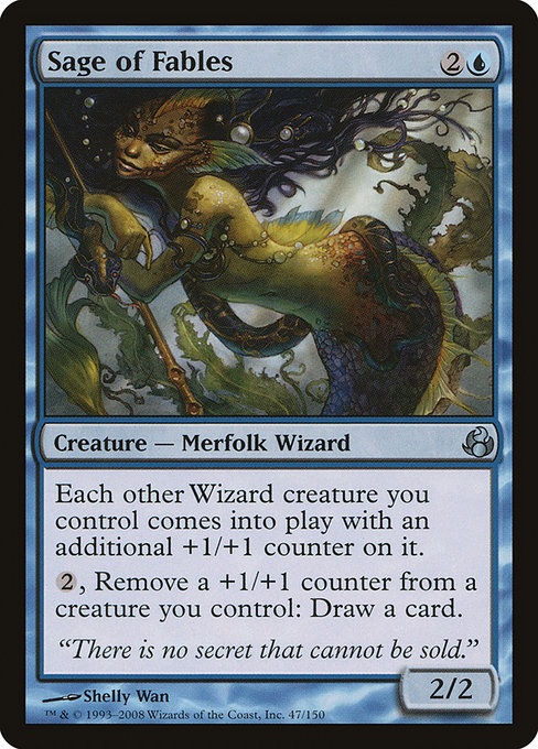 Magic the Gathering Card - Sage of Fables - MTG Circle