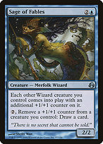 Magic the Gathering Card - Sage of Fables - MTG Circle