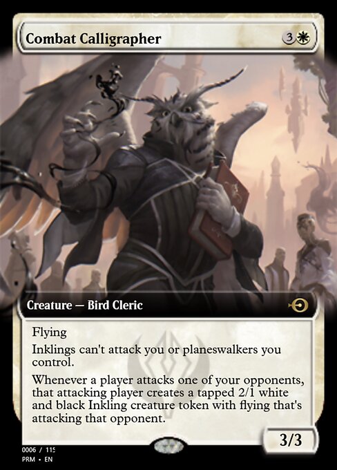 Magic the Gathering Card - Combat Calligrapher - MTG Circle