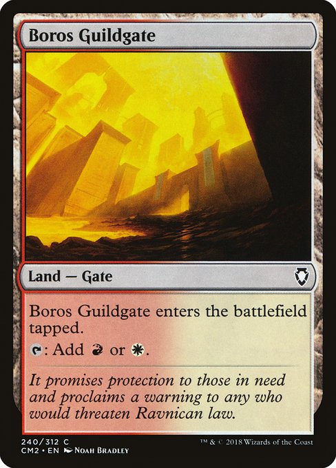 Magic the Gathering Card - Boros Guildgate - MTG Circle