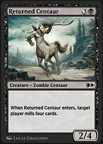 Magic the Gathering Card - Returned Centaur - MTG Circle