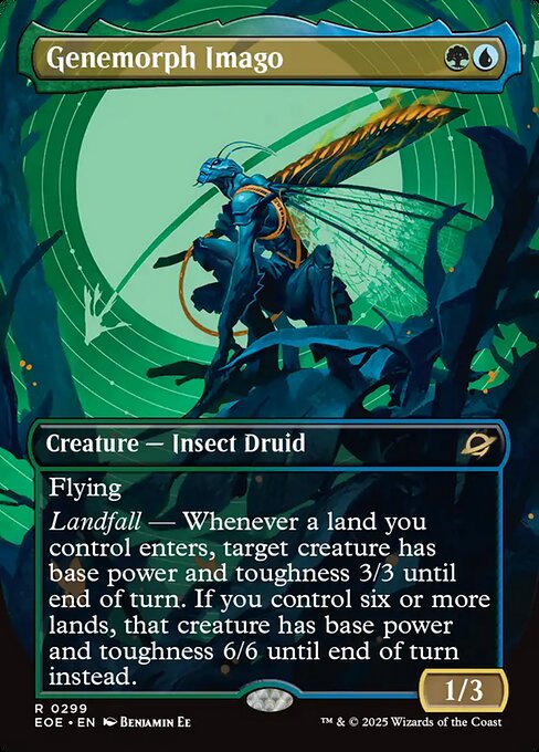 Magic the Gathering Card - Genemorph Imago - MTG Circle