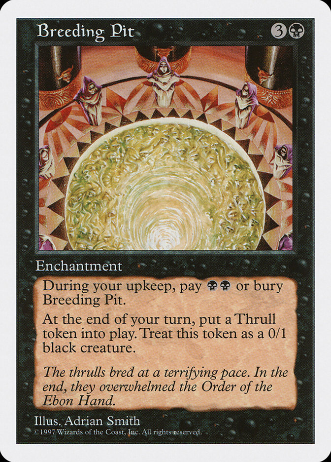 Magic the Gathering Card - Breeding Pit - MTG Circle
