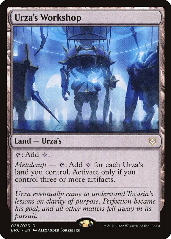 Magic the Gathering Card - Urza's Workshop - MTG Circle