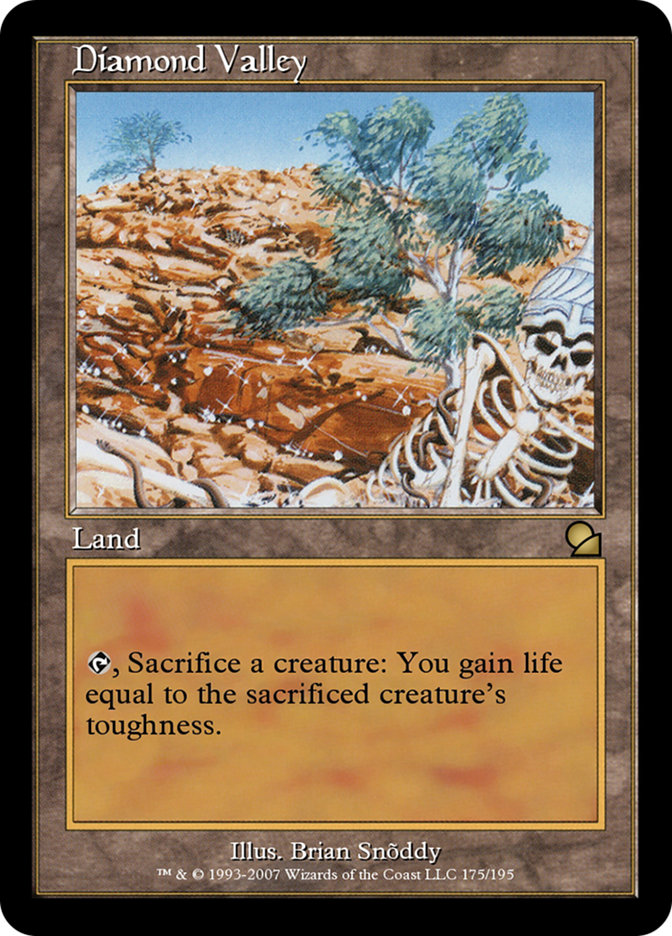 Magic the Gathering Card - Diamond Valley - MTG Circle