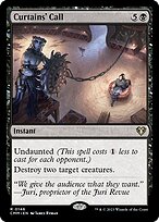 Magic the Gathering Card - Curtains' Call - MTG Circle