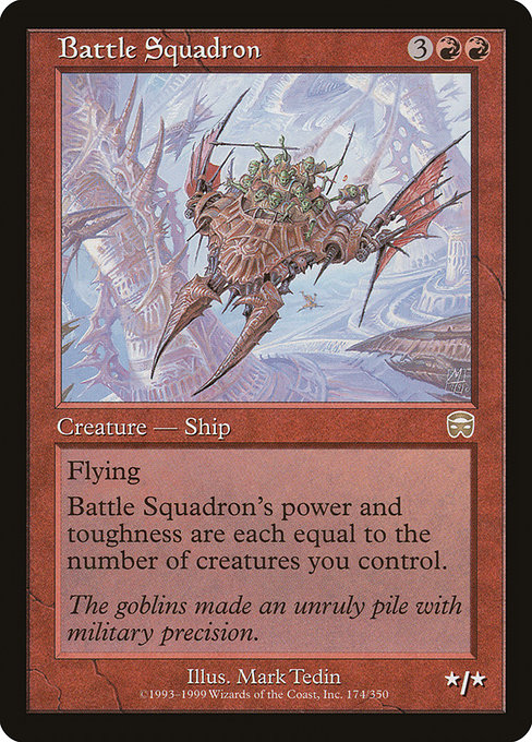 Magic the Gathering Card - Battle Squadron - MTG Circle