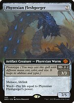 Magic the Gathering Card - Phyrexian Fleshgorger - MTG Circle