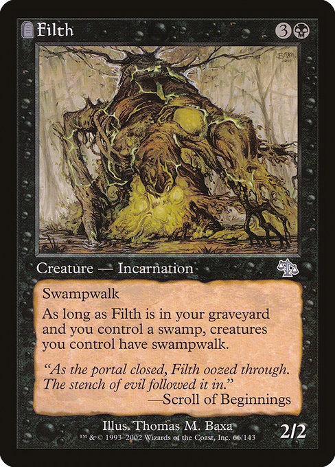 Magic the Gathering Card - Filth - MTG Circle