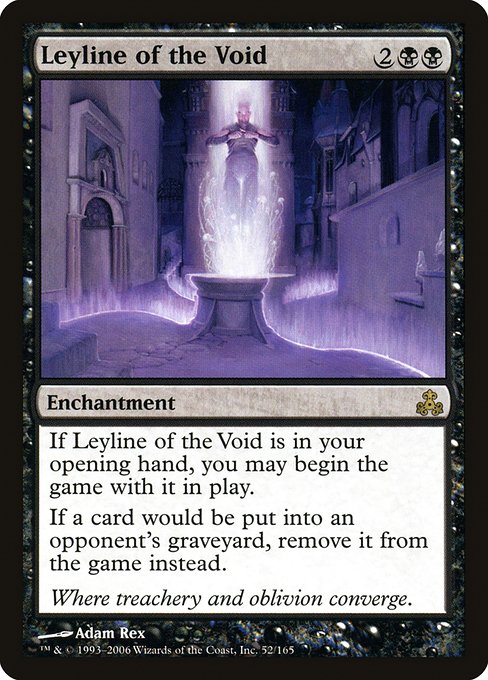 Magic the Gathering Card - Leyline of the Void - MTG Circle