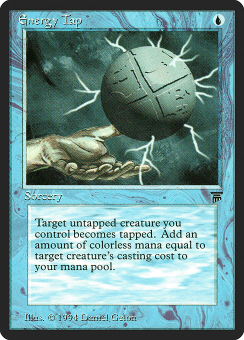 Magic the Gathering Card - Energy Tap - MTG Circle