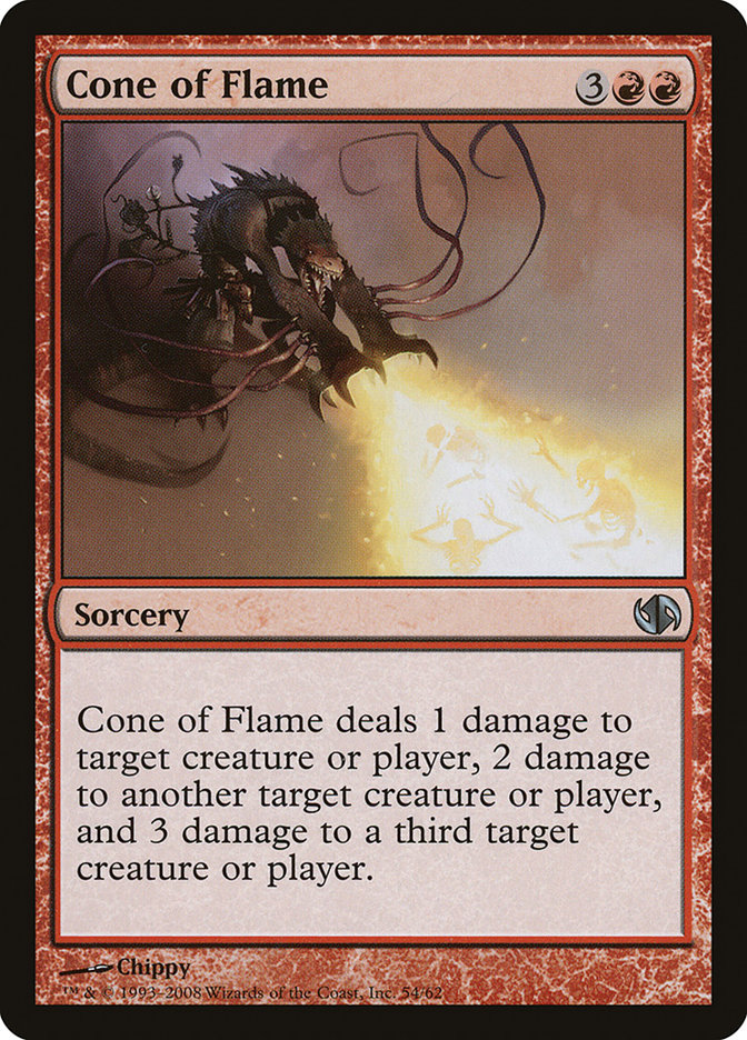 Magic the Gathering Card - Cone of Flame - MTG Circle