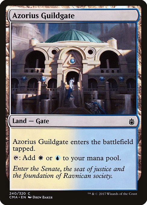 Magic the Gathering Card - Azorius Guildgate - MTG Circle