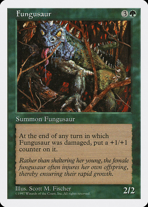 Magic the Gathering Card - Fungusaur - MTG Circle