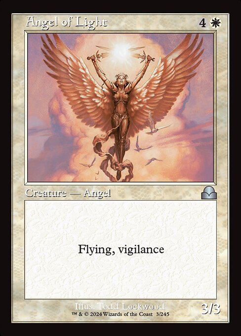 Magic the Gathering Card - Angel of Light - MTG Circle