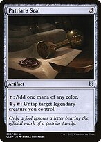 Magic the Gathering Card - Patriar's Seal - MTG Circle