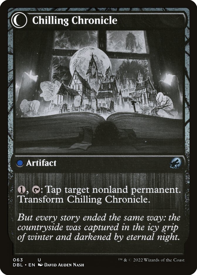 Magic the Gathering Card - Chilling Chronicle - MTG Circle