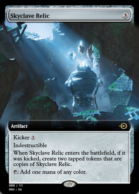 Magic the Gathering Card - Skyclave Relic - MTG Circle