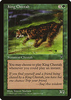 Magic the Gathering Card - King Cheetah - MTG Circle