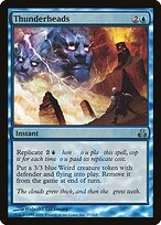 Magic the Gathering Card - Thunderheads - MTG Circle