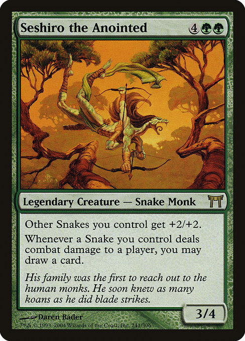 Magic the Gathering Card - Seshiro the Anointed - MTG Circle
