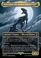 Magic the Gathering Card - Indoraptor, the Perfect Hybrid - MTG Circle