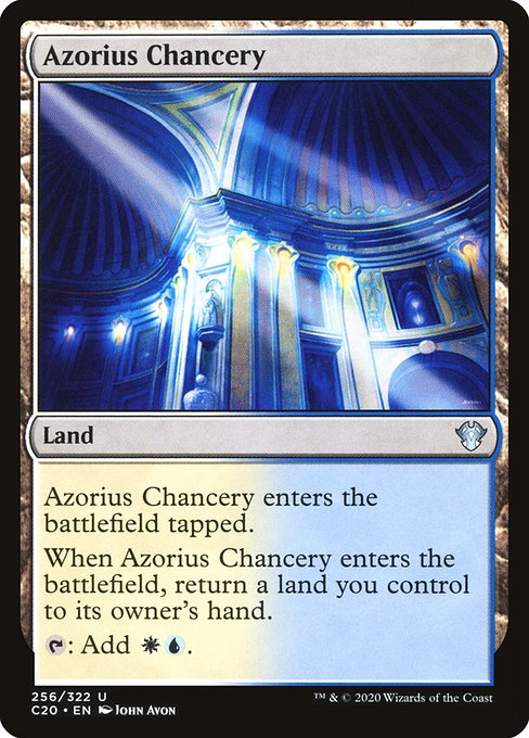 Magic the Gathering Card - Azorius Chancery - MTG Circle