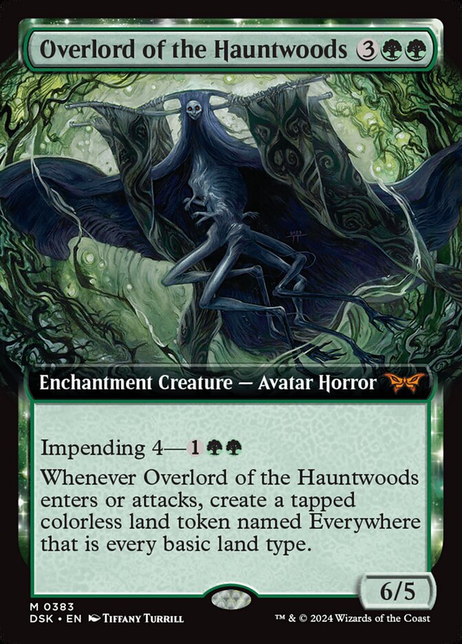 Magic the Gathering Card - Overlord of the Hauntwoods - MTG Circle