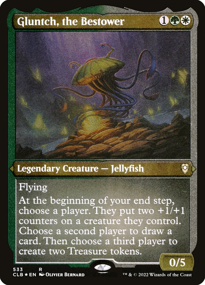 Magic the Gathering Card - Gluntch, the Bestower - MTG Circle