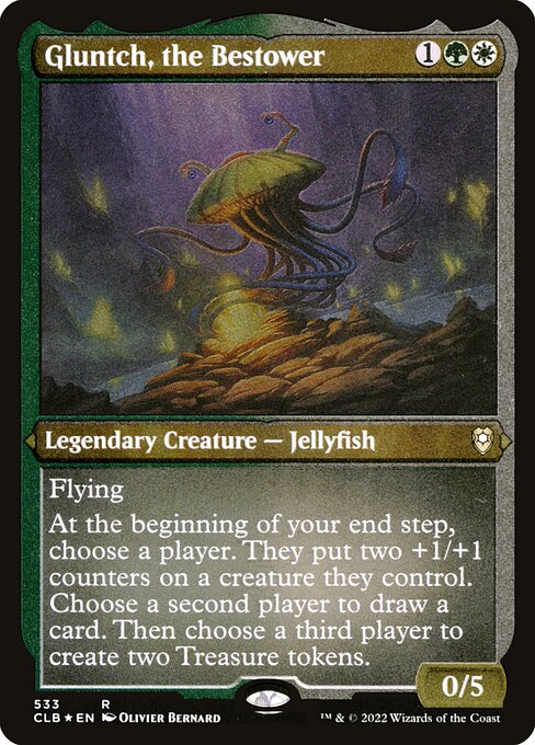 Magic the Gathering Card - Gluntch, the Bestower - MTG Circle