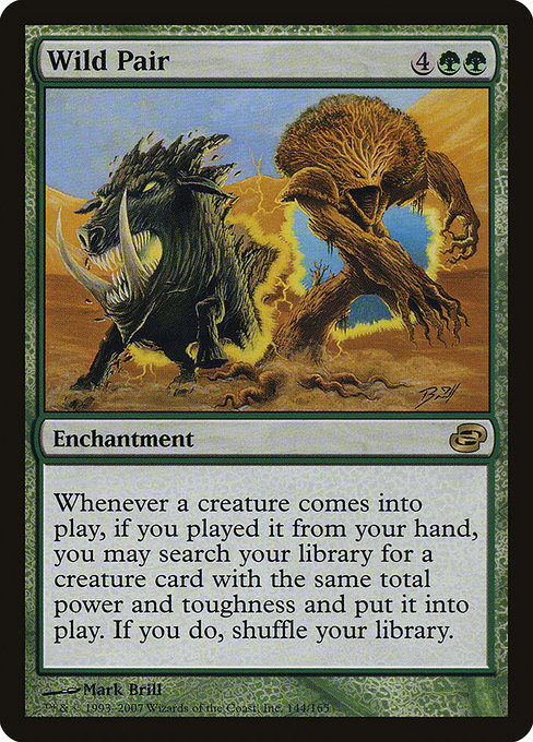 Magic the Gathering Card - Wild Pair - MTG Circle