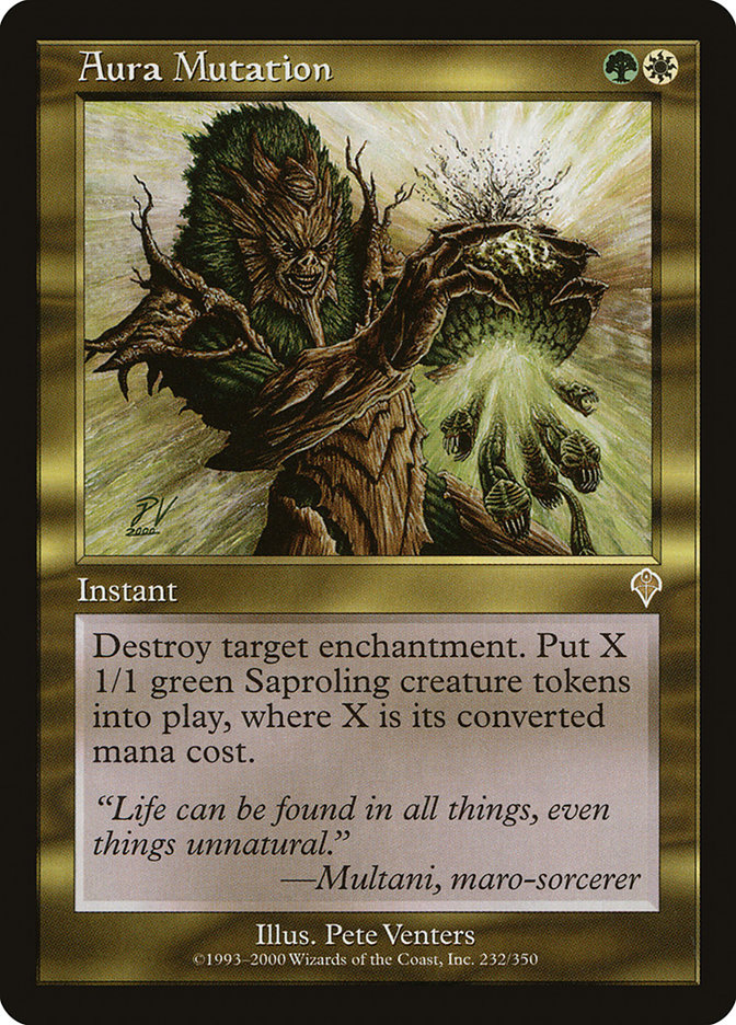 Magic the Gathering Card - Aura Mutation - MTG Circle