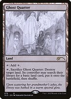 Magic the Gathering Card - Ghost Quarter - MTG Circle