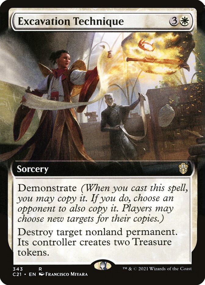 Magic the Gathering Card - Excavation Technique - MTG Circle