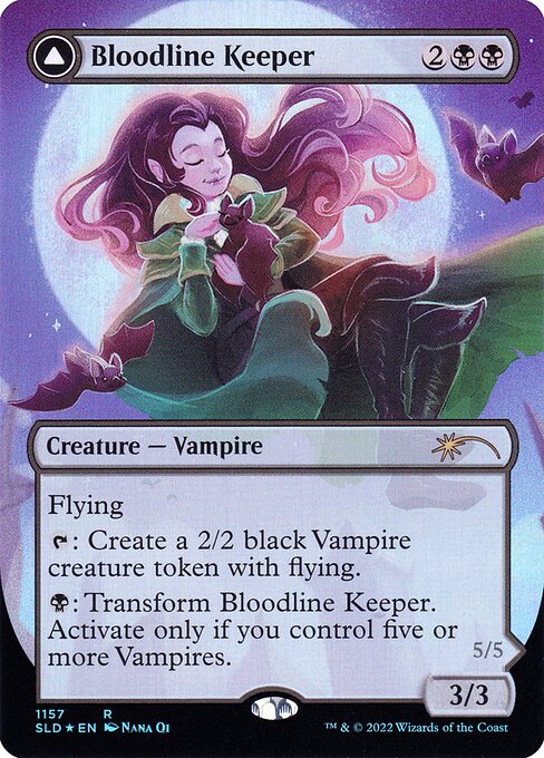 Magic the Gathering Card - Bloodline Keeper - MTG Circle