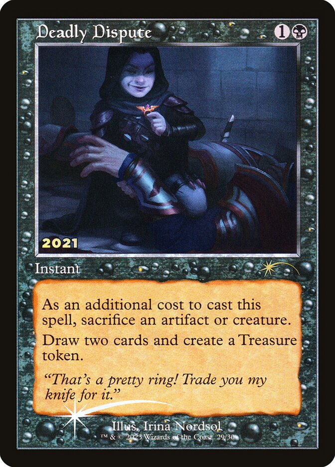 Magic the Gathering Card - Deadly Dispute - MTG Circle