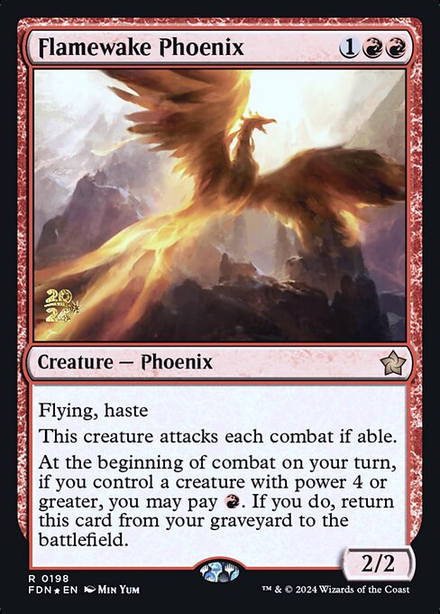 Magic the Gathering Card - Flamewake Phoenix - MTG Circle