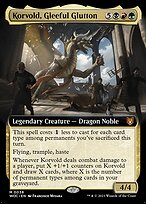 Magic the Gathering Card - Korvold, Gleeful Glutton - MTG Circle