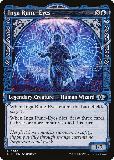 Magic the Gathering Card - Inga Rune-Eyes - MTG Circle