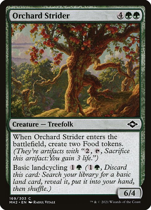 Magic the Gathering Card - Orchard Strider - MTG Circle