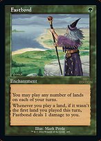 Magic the Gathering Card - Fastbond - MTG Circle