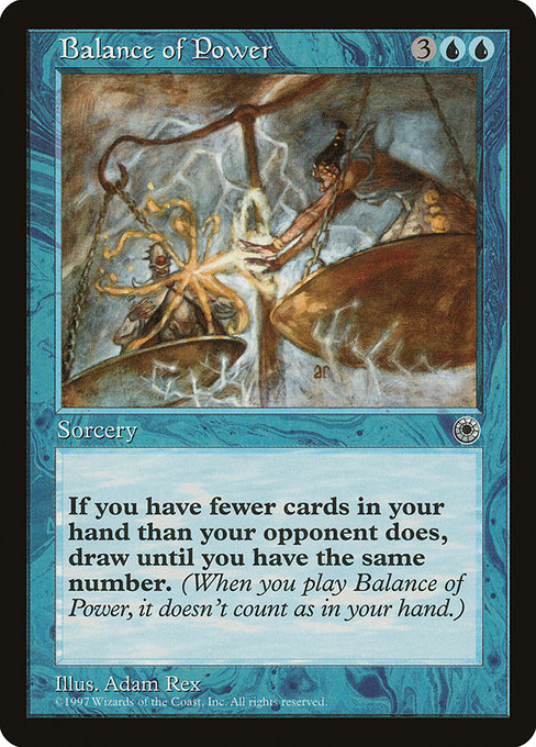 Magic the Gathering Card - Balance of Power - MTG Circle
